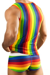 Rainbow Stripes Pride 2-Piece Outfit